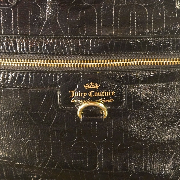 Juicy Couture Black Duffle Shoulder Bag - Picture 5 of 13